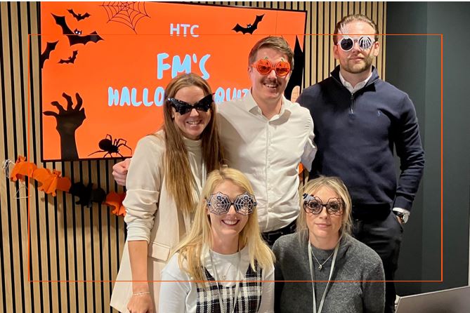 Halloween charity fundraising quiz at hartnell taylor cook