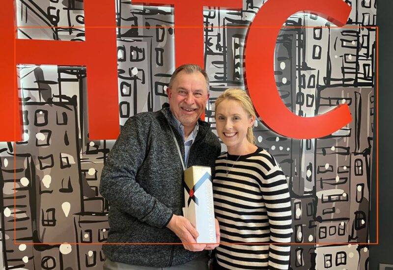Beth Bennett celebrates 10 year work anniversary at Hartnell Taylor Cook feb 2026
