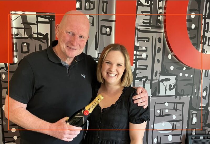 Beth Warren celebrates 10 year work anniversary at Hartnell Taylor Cook July 2026
