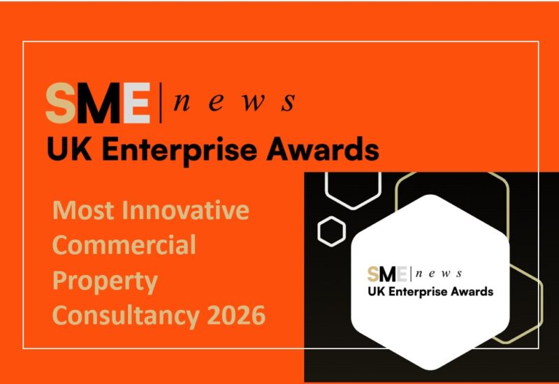We're delighted to have been awarded "Most Innovative Commercial Property Consultancy 2026" in the SME News UK Enterprise Awards.