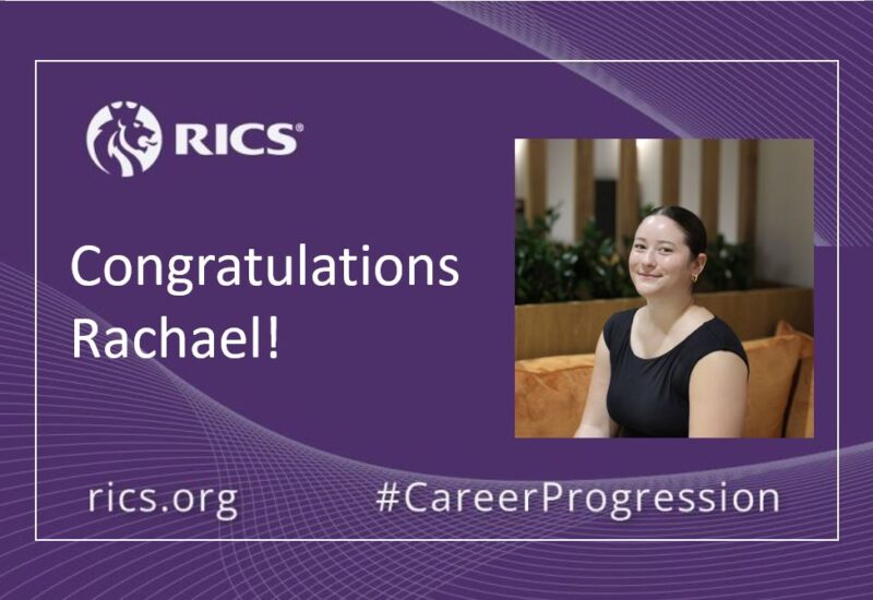 Rachael Stone passes RICS apc to become chartered surveyor Oct 2026 Hartnell Taylor Cook